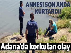 Nişanlısıyla tartıştı kendini göle attı