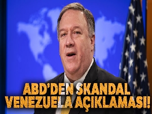 Pompeo'dan Venezuela'ya askeri müdahale sinyali
