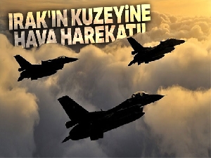Irak'ın kuzeyine hava harekatı! Tüm hedefler yerle bir oldu