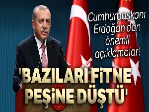 Cumhurbaşkanı Erdoğan'dan 'Türkiye İttifakı' açıklaması