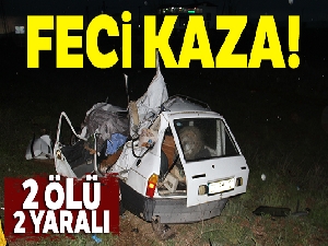 Konya'da zincirleme trafik kazası: 2 ölü, 2 yaralı