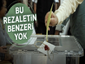 Bu rezaletin benzeri yok!