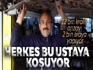 Herkes bu ustaya koşuyor...Vatandaş fazla tamir parası ödemesin diye Bursalı ustadan örnek davranış