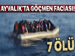Ayvalık'ta tekne faciası: 9 ölü