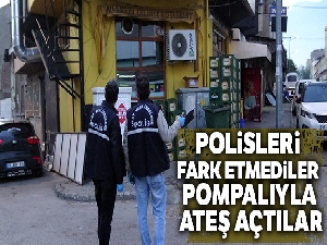 Eğlence mekanında polisler varken pompalıyla ateş açtılar