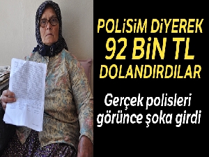 Telefona 'oğlum' diye kaydettirip 92 bin TL dolandırdılar