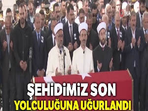 Şehit yüzbaşı Ankara'da son yolculuğuna uğurlandı