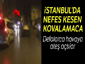 Polis ekipleri at arabasını kovaladı, bekçiler havaya ateş açtı