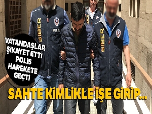 Sahte kimlikle işe girip müşterilerin kartlarını kopyaladı