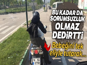 Böyle sorumsuz anne görülmedi