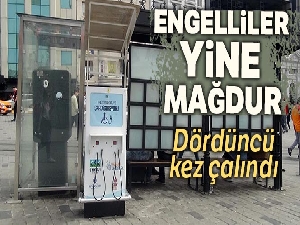 Taksim'de 'pes' dedirten hırsızlık