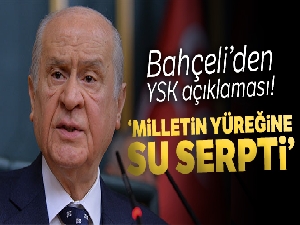 Bahçeli'den YSK açıklaması! 'Milletin yüreğine su serpti'