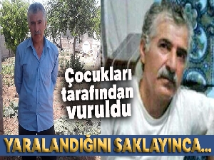 Çocukları tarafından vurulan güvenlik görevlisi yaralandığını saklayınca öldü