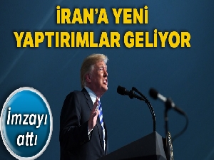 ABD'den İran'a karşı yeni yaptırım kararı