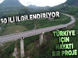 50 ili ilgilendiren proje hız kesmiyor