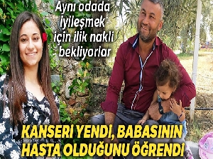 Babasının hasta olduğunu öğrenince rahatsızlığı nüksetti