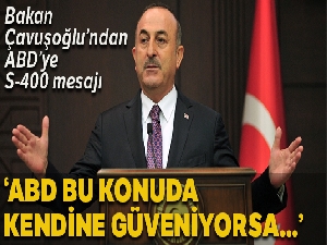 Bakan Çavuşoğlu: 'ABD, bu konuda kendine güveniyorsa çalışma grubuna evet demeli'
