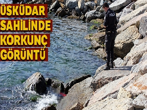 Salacak sahilinde erkek cesedi bulundu