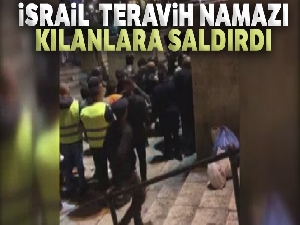 İsrail, Mescidi Aksa'da teravih namazı kılanlara saldırdı: 6 yaralı