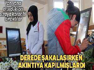 Yan yana oturuyorlardı, ölüme de birlikte gittiler