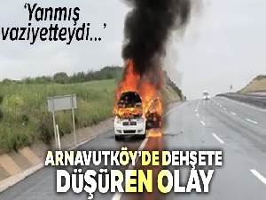 Arnavutköy'de dehşete düşüren olay
