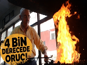 4 bin derecede oruç!