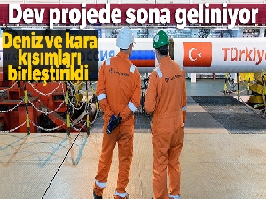 TürkAkım'da son durum; Türkiye alım terminalinin yüzde 70'i tamamlandı