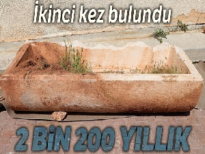 Kapadokya'da 2 bin 200 yıllık lahit bulundu