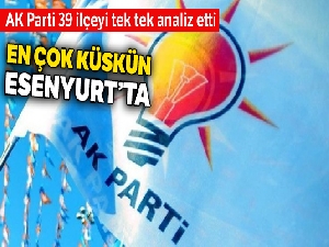 En çok küskün Esenyurt'tan çıktı
