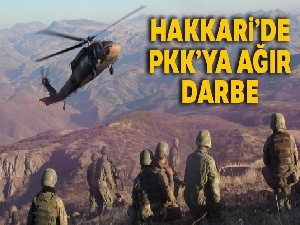 MSB: 'PKK'lı teröristlere ait bir depoda çok sayıda mühimmat ele geçirildi'