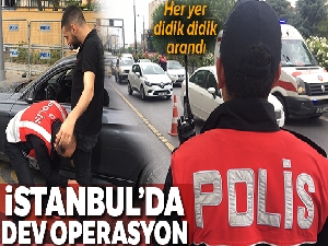 İstanbul'da Kurt Kapanı-8 uygulaması gerçekleştirildi