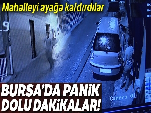 Gençler böyle torpil patlattı, kısa süreli panik yaşandı