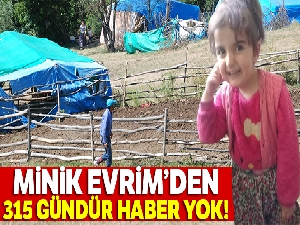 Minik Evrim'den 315 gündür haber alınamıyor