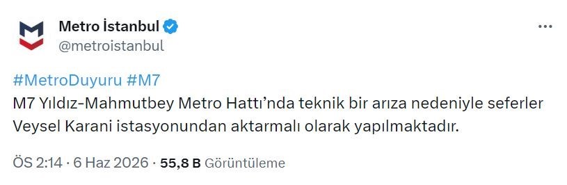 m7-metro-hatti-nda-ariza-vatandaslar-tunelde-yurudu