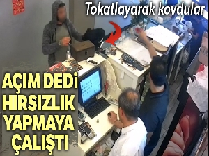 Şişli'de esnaf hırsızlık yaparken yakaladığı şahsı tokatlayarak kovdu