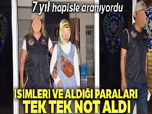 Aranan FETÖ üyesinin evinden, para listesinin yer aldığı ajanda çıktı