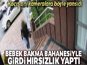 Bebek bakma bahanesiyle 100 bin TL değerinde ziynet eşyası çaldı