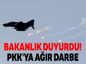 Bakanlık duyurdu! PKK'ya ağır darbe
