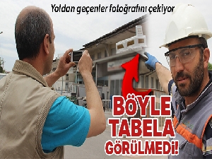 Yok böyle dükkan tabelası