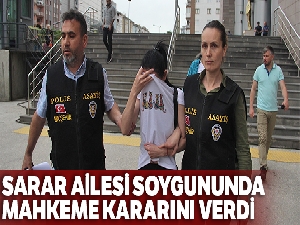 Sarar soygunu şüphelilerinden biri tutuklandı