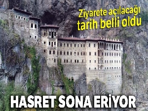 Sümela'da hasret sona eriyor