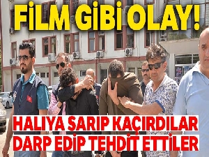 Halıya sarıp kaçırdılar, darp edip tehdit ettiler