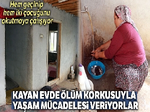Evde ölüm tehlikesi altında yaşam mücadelesi