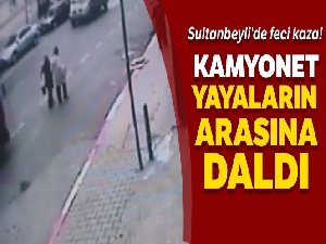 Sultanbeyli'de feci kaza!