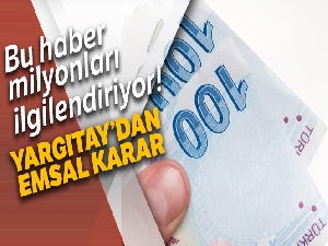 Bu haber milyonları ilgilendiriyor !