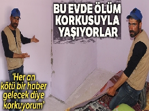 Depremde evleri çatlayan aile yardım bekliyor