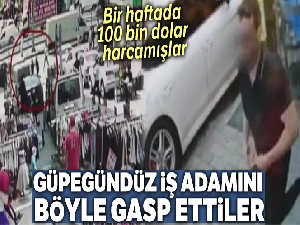 Fatih'te iş adamını yumruklayıp gasp ettiler