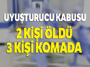 Ayvalık'ta uyuşturucu kabusu: 2 kişi öldü, 3 kişi komada