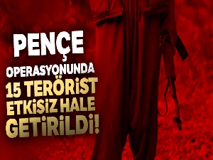 MSB: 'Pençe operasyonunda etkisiz hale getirilen terörist sayısı 15 oldu'