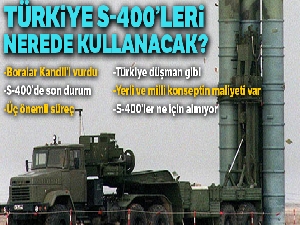 Türkiye S-400'leri nerede kullanacak?
